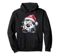 Soccer Santa Lights Football Funny Soccer Hoodie - Custom Art Print Unisex - T-Shirt, Sweatshirt, Hoodie