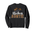 Hockey Auntie Leopard Ice Hockey Sweatshirt - Streetwear Style Men Women - T-Shirt, Sweatshirt, Hoodie