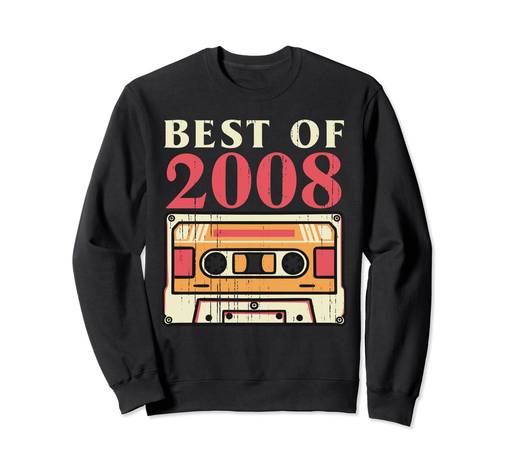 Best 2008 Cassette Tape 15 Years Sweatshirt - Streetwear Style Men Women - T-Shirt, Sweatshirt, Hoodie