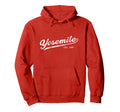 Yosemite Vacation Souvenir Cursive Hoodie - Custom Art Print for Adults - T-Shirt, Sweatshirt, Hoodie