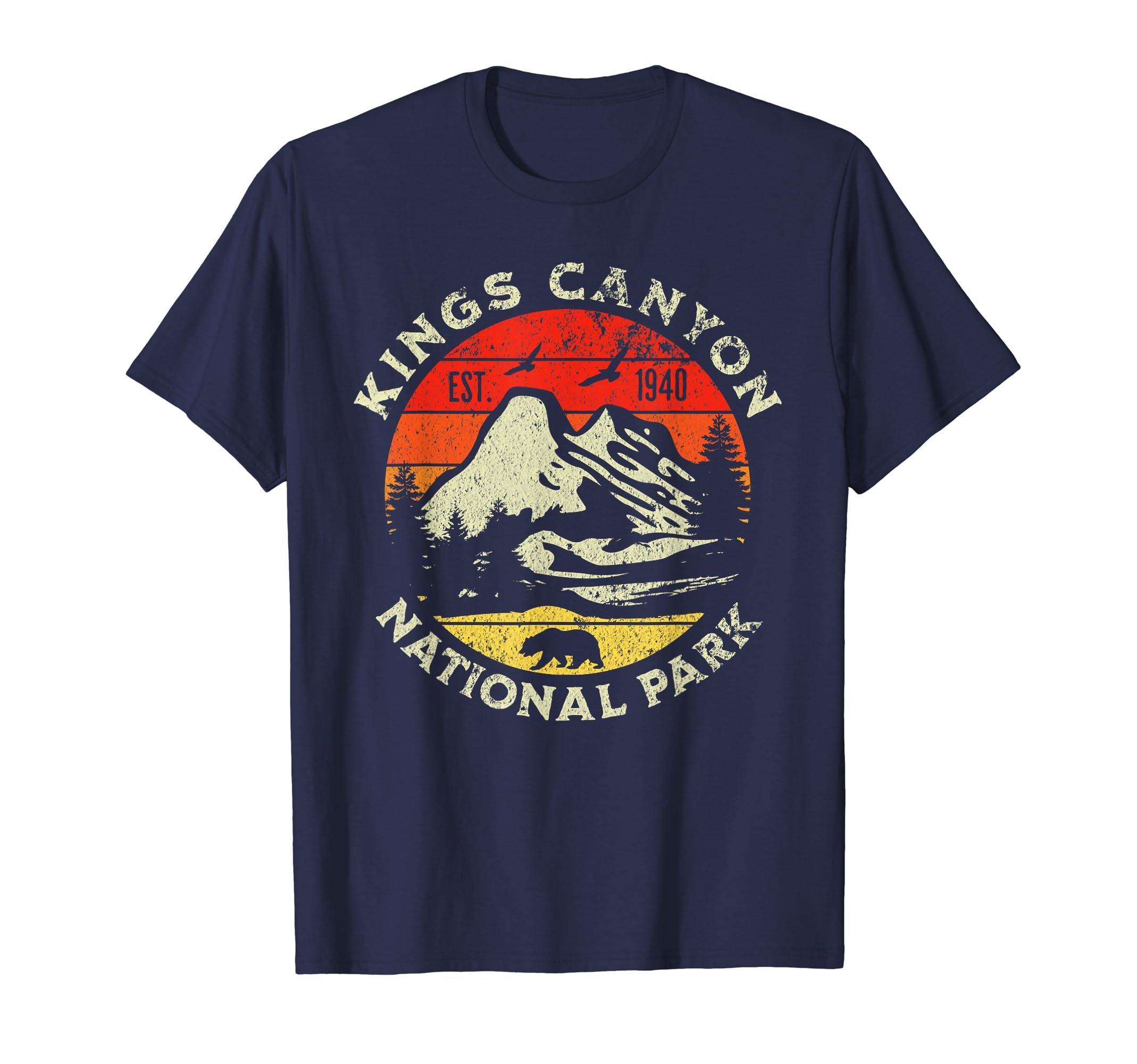 Kings Canyon National Park California T-Shirt - Novelty Apparel Men Women - T-Shirt, Sweatshirt, Hoodie