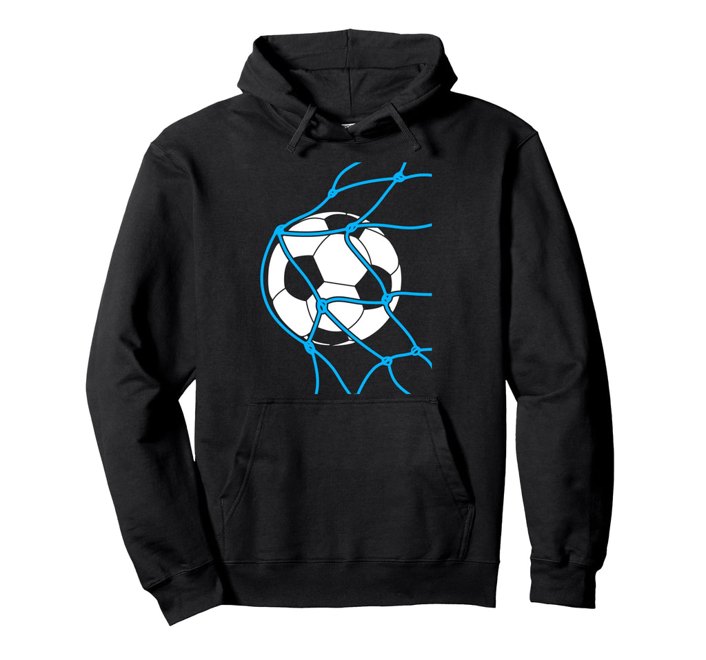 Soccer Ball Goal Funny Player Sports Hoodie - Aesthetic Graphic Men Women - T-Shirt, Sweatshirt, Hoodie