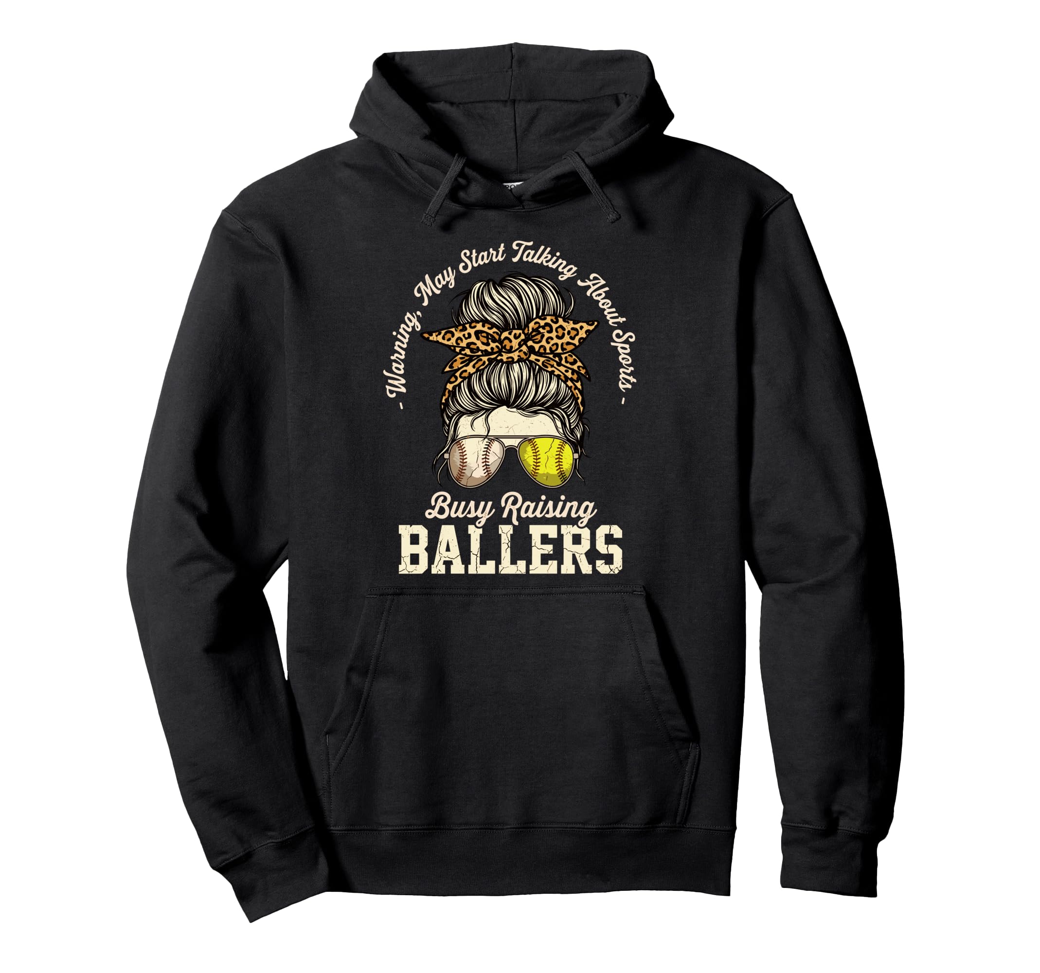 Busy Raising Ballers Busy Raising Ballers Hoodie - Minimalist Print Unisex - T-Shirt, Sweatshirt, Hoodie