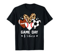 Game Day Vibes Funny Baseball Soccer T-Shirt - Graphic Print for Adults - T-Shirt, Sweatshirt, Hoodie