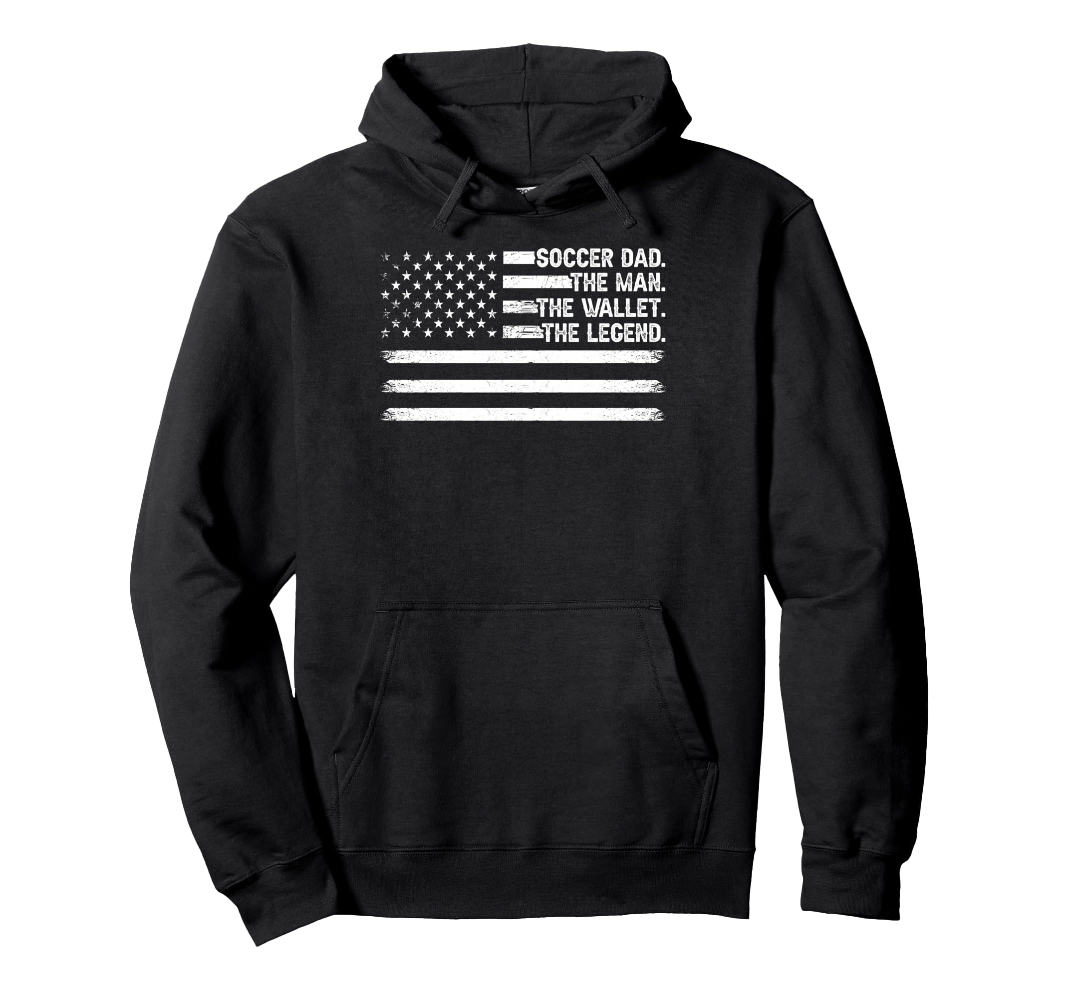 Soccer Dad Wallet Legend Fathers Day Hoodie - Novelty Apparel Men Women - T-Shirt, Sweatshirt, Hoodie