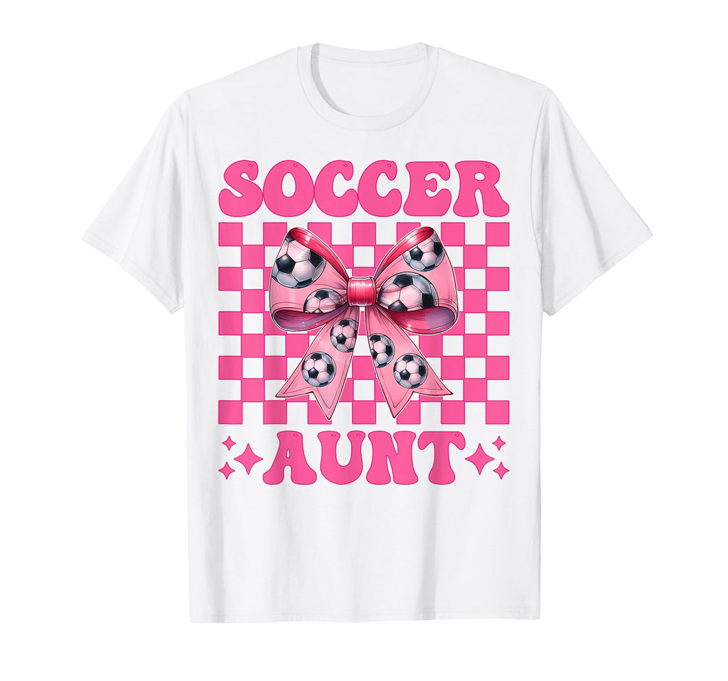 Womens Coquette Bow Ribbon Soccer Sweatshirt - Fun Novelty Design Unisex - T-Shirt, Sweatshirt, Hoodie