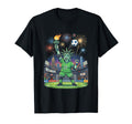 Liberty Saves Statue Liberty Soccer T-Shirt - Unique Graphic Unisex - T-Shirt, Sweatshirt, Hoodie