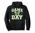 Game Day Coquette Soccer Game Day Soccer Hoodie - Trendy Graphic Unisex - T-Shirt, Sweatshirt, Hoodie