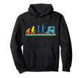 Ice Hockey Goalie Goalkeeper Evolution Hoodie - Aesthetic Graphic Unisex - T-Shirt, Sweatshirt, Hoodie