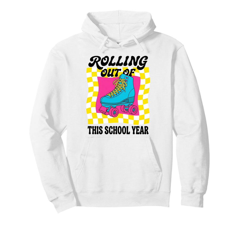 Rolling Out This School Year Roller Hoodie - Custom Art Print for Adults - T-Shirt, Sweatshirt, Hoodie