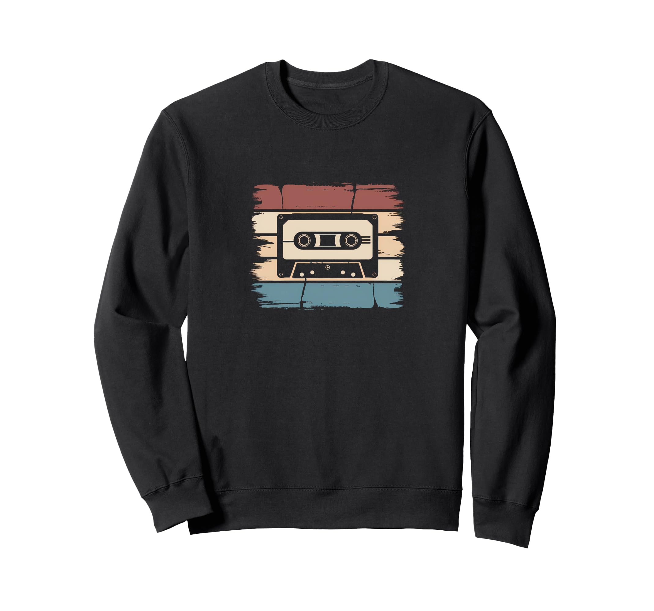 Cassette Tape Music Sweatshirt - Fun Novelty Design Men Women - T-Shirt, Sweatshirt, Hoodie
