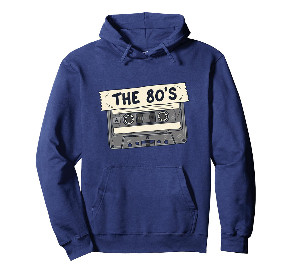80S Cassette Tape Nostalgia 80S Music Hoodie - Graphic Print Unisex - T-Shirt, Sweatshirt, Hoodie