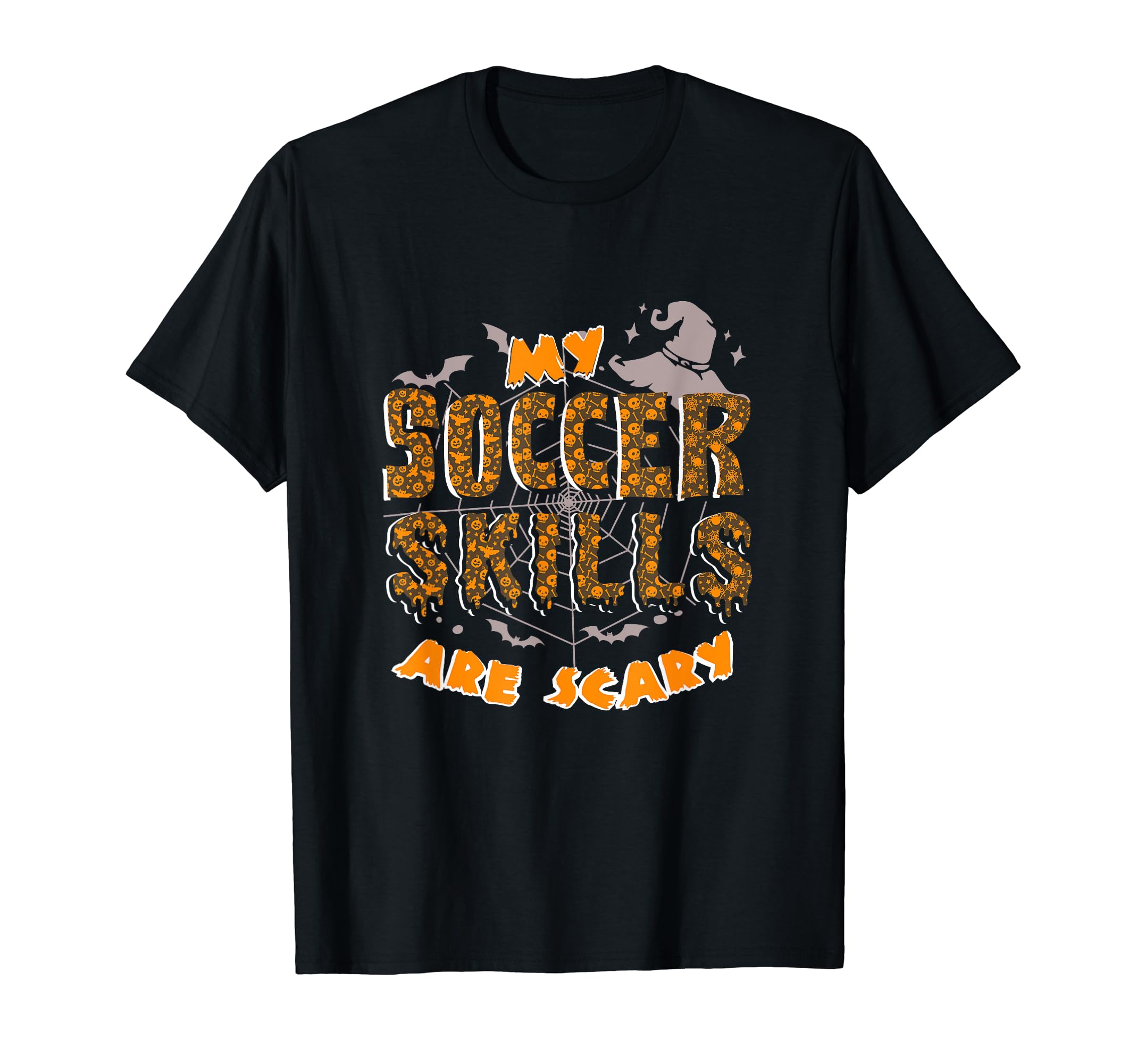 Funny Soccer Halloween Halloween T-Shirt - Fun Novelty Design for Adults - T-Shirt, Sweatshirt, Hoodie