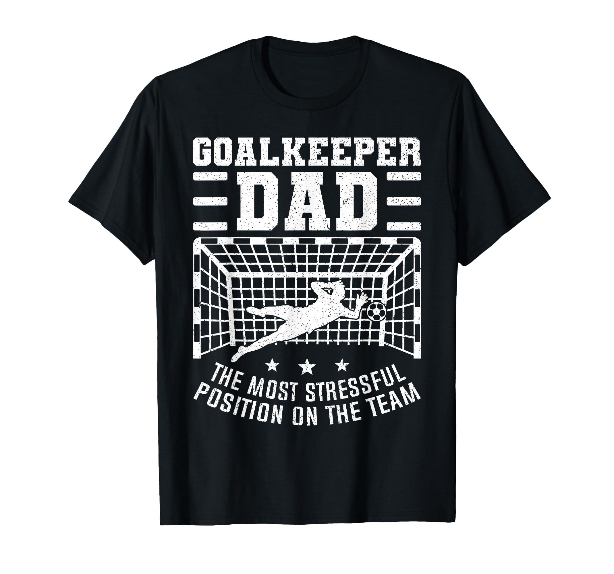 Funny Soccer Goalkeeper Dad Soccer Father T-Shirt - Custom Art Print Unisex - T-Shirt, Sweatshirt, Hoodie