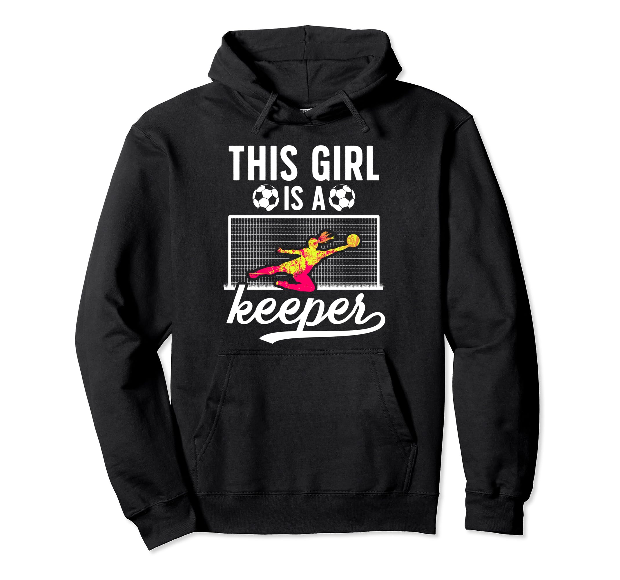 This Is Keeper Soccer Goalkeeper Soccer Hoodie - Unique Graphic Unisex - T-Shirt, Sweatshirt, Hoodie
