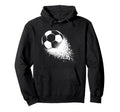 Soccer Silhouette Soccer Player Hoodie - Streetwear Style for Adults - T-Shirt, Sweatshirt, Hoodie