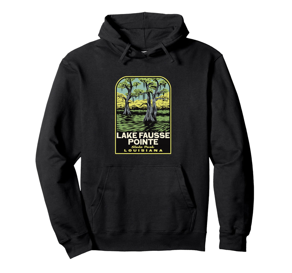 Lake Fausse Point State Park Hoodie - Casual Everyday Wear for Adults - T-Shirt, Sweatshirt, Hoodie