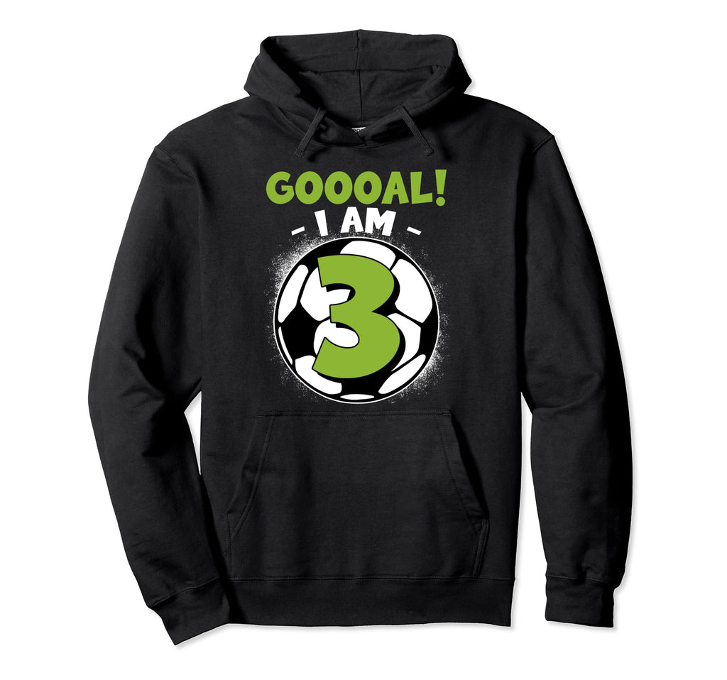 3 Year Old Birthday Soccer Themed 3Rdb Hoodie - Novelty Apparel Men Women - T-Shirt, Sweatshirt, Hoodie