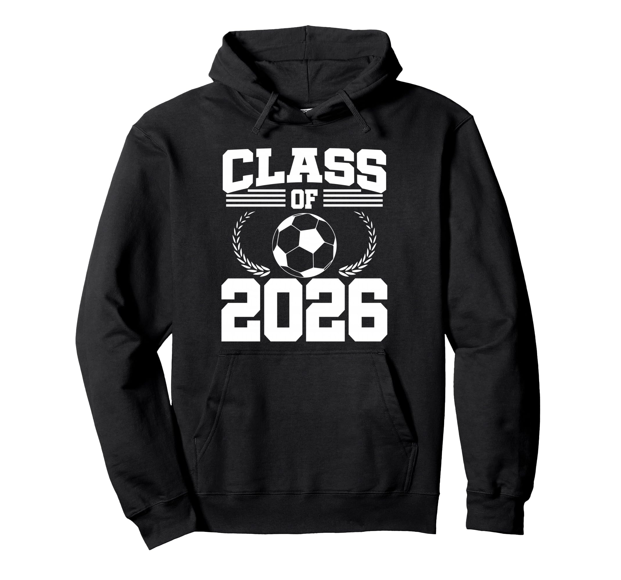 Class 2026 Soccer Senior Graduation Hoodie - Aesthetic Graphic for Adults - T-Shirt, Sweatshirt, Hoodie