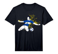 El Salvador Soccer Team Salvadoran T-Shirt - Custom Art Print for Adults - T-Shirt, Sweatshirt, Hoodie