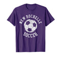 New Rochelle Soccer Distressed 90S T-Shirt - Aesthetic Graphic for Adults - T-Shirt, Sweatshirt, Hoodie
