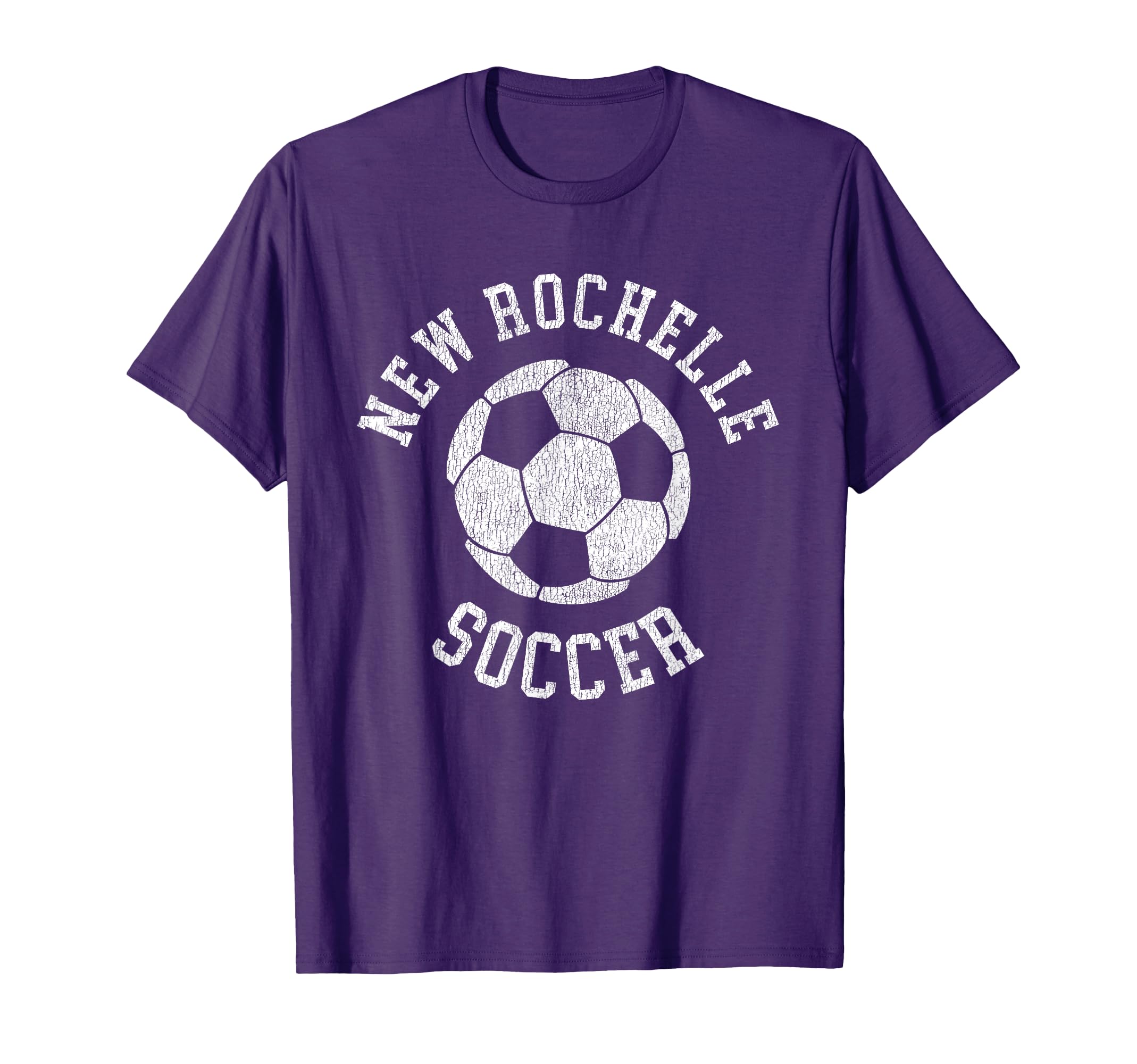 New Rochelle Soccer Distressed 90S T-Shirt - Aesthetic Graphic for Adults - T-Shirt, Sweatshirt, Hoodie
