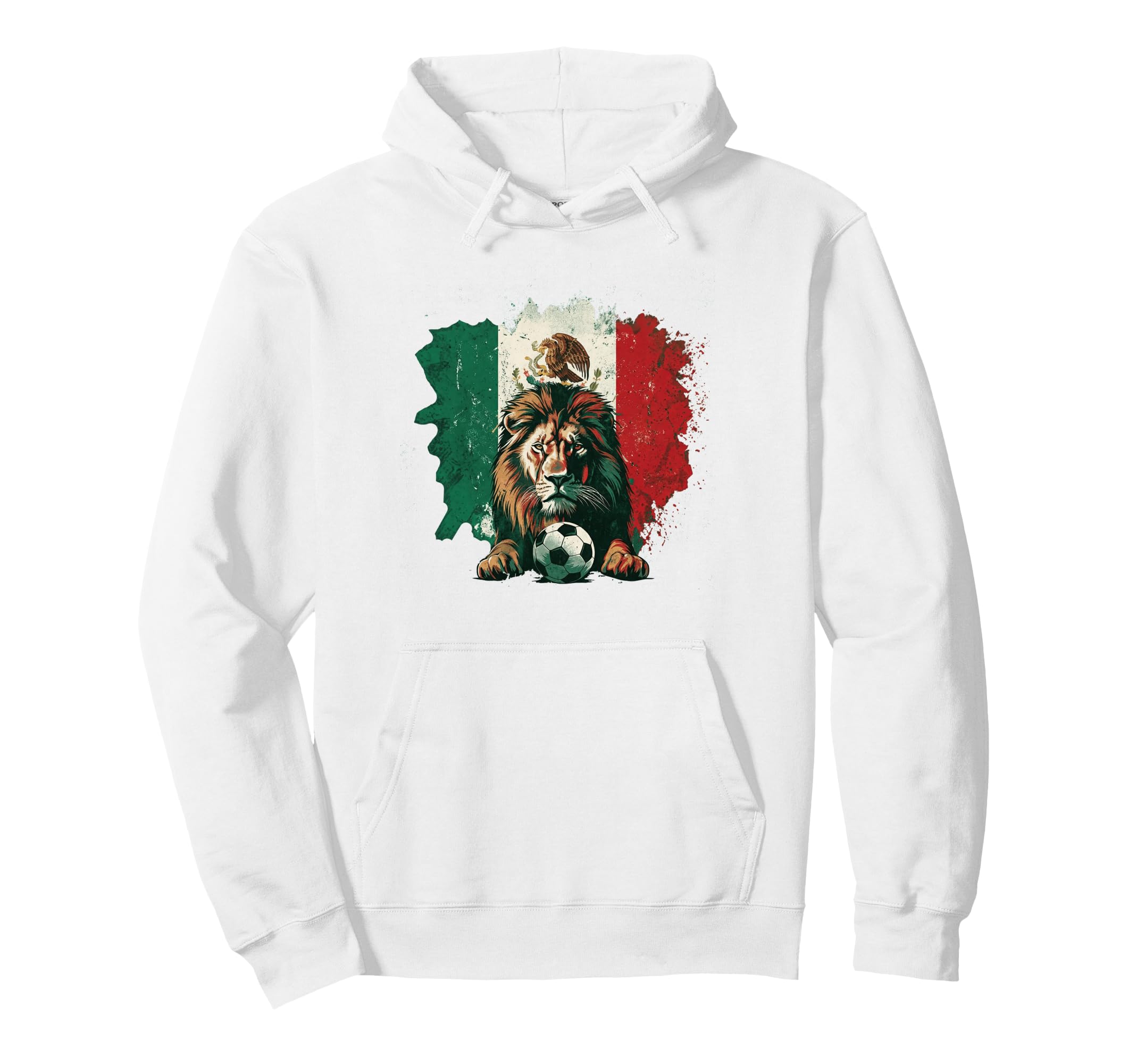 Mexico Flag Mexican Hispanic Pride Hoodie - Graphic Print Unisex - T-Shirt, Sweatshirt, Hoodie