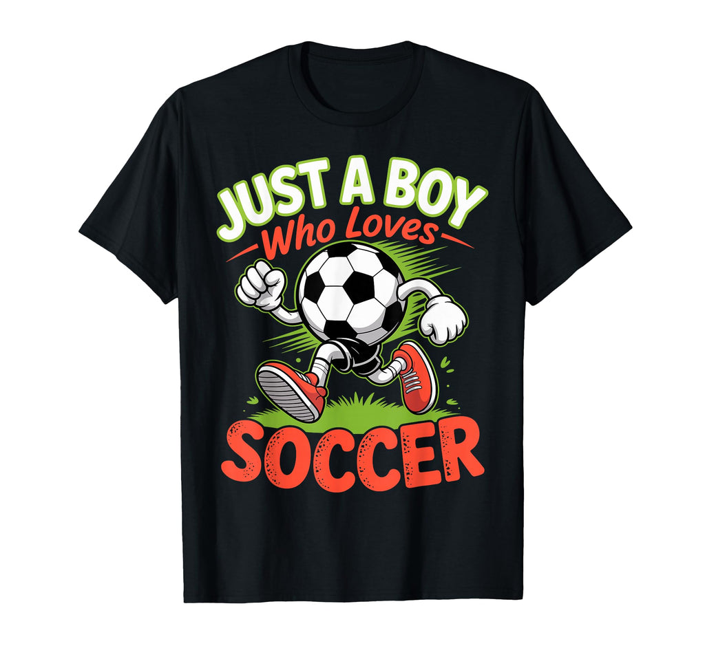 Just Who Loves Soccer Footbal Player T-Shirt - Aesthetic Graphic Men Women - T-Shirt, Sweatshirt, Hoodie