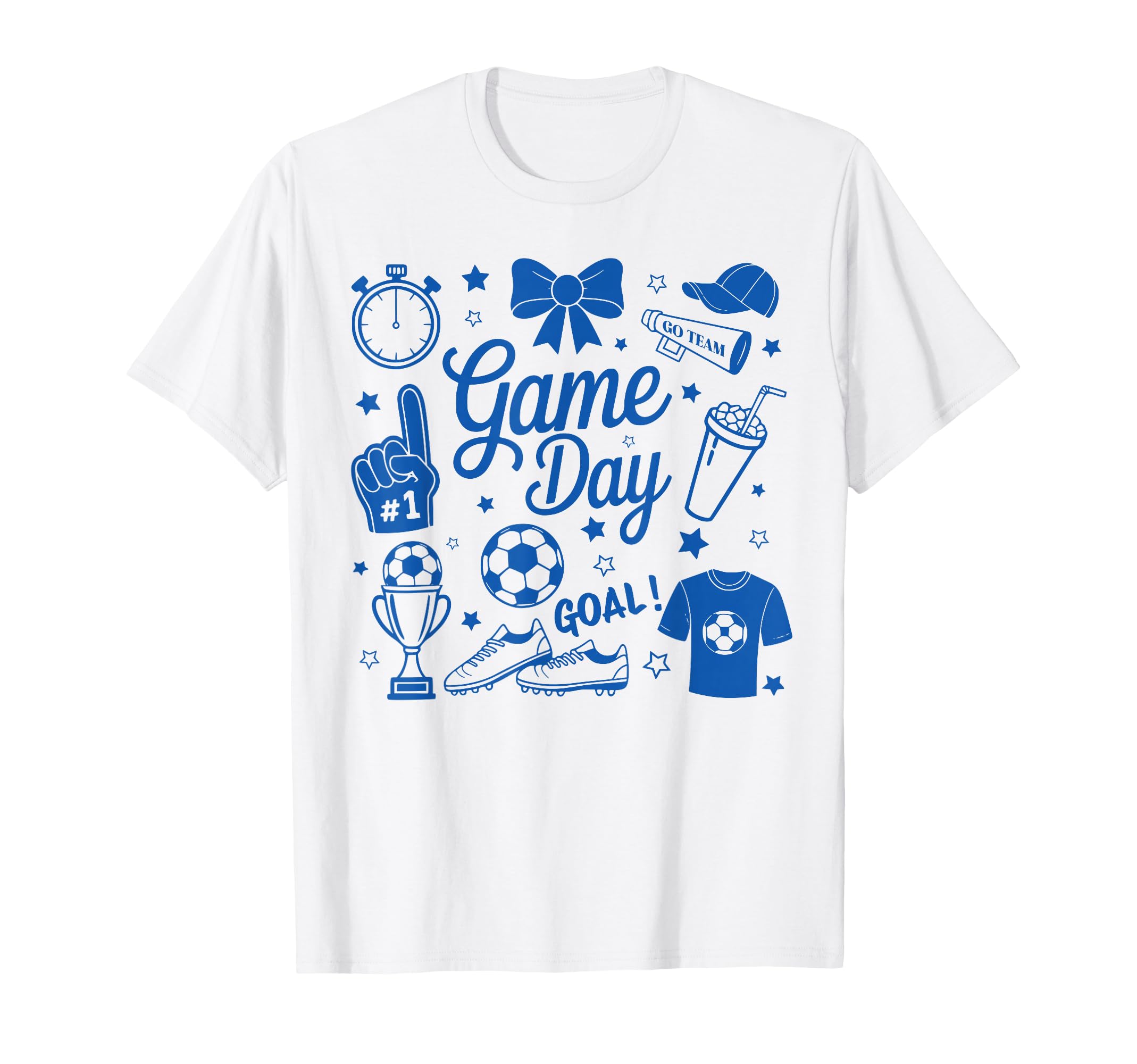 Game Day Soccer Mom Preppy Streetwear T-Shirt - Aesthetic Graphic Unisex - T-Shirt, Sweatshirt, Hoodie