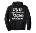 Ball Mom Proud Soccer Volleyball Mom Hoodie - Minimalist Print Unisex - T-Shirt, Sweatshirt, Hoodie