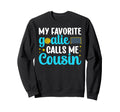 Proud Water Polo Goalie Cousin Sweatshirt - Trendy Graphic for Adults - T-Shirt, Sweatshirt, Hoodie