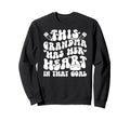 Groovy Hockey Goalie Grandma Hockey Sweatshirt - Graphic Print Men Women - T-Shirt, Sweatshirt, Hoodie