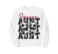 Soccer Aunt Funny Coquette Bow Sweatshirt - Minimalist Print for Adults - T-Shirt, Sweatshirt, Hoodie