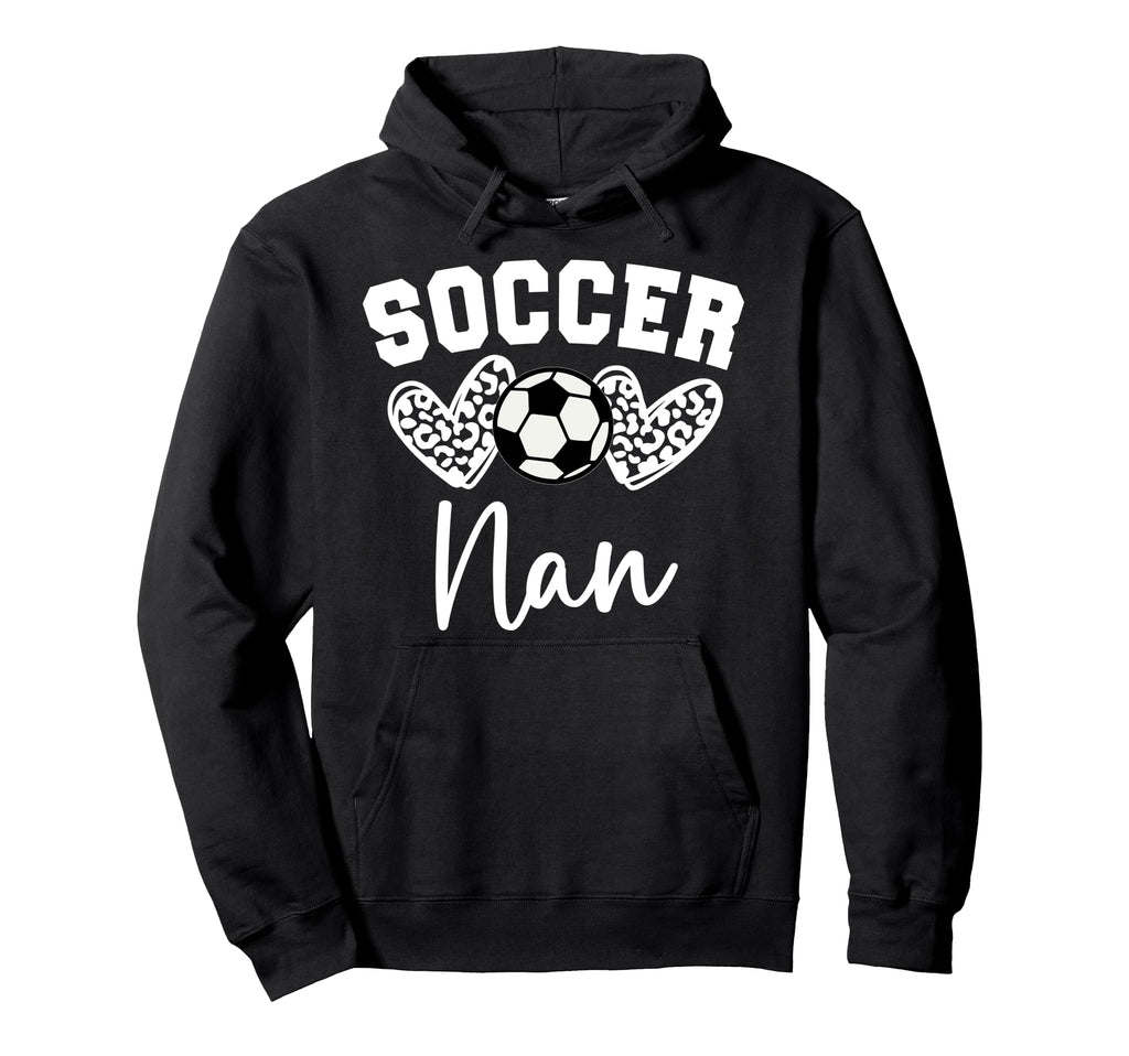 Soccer Nan Matching Family Soccer Hoodie - Aesthetic Graphic for Adults - T-Shirt, Sweatshirt, Hoodie