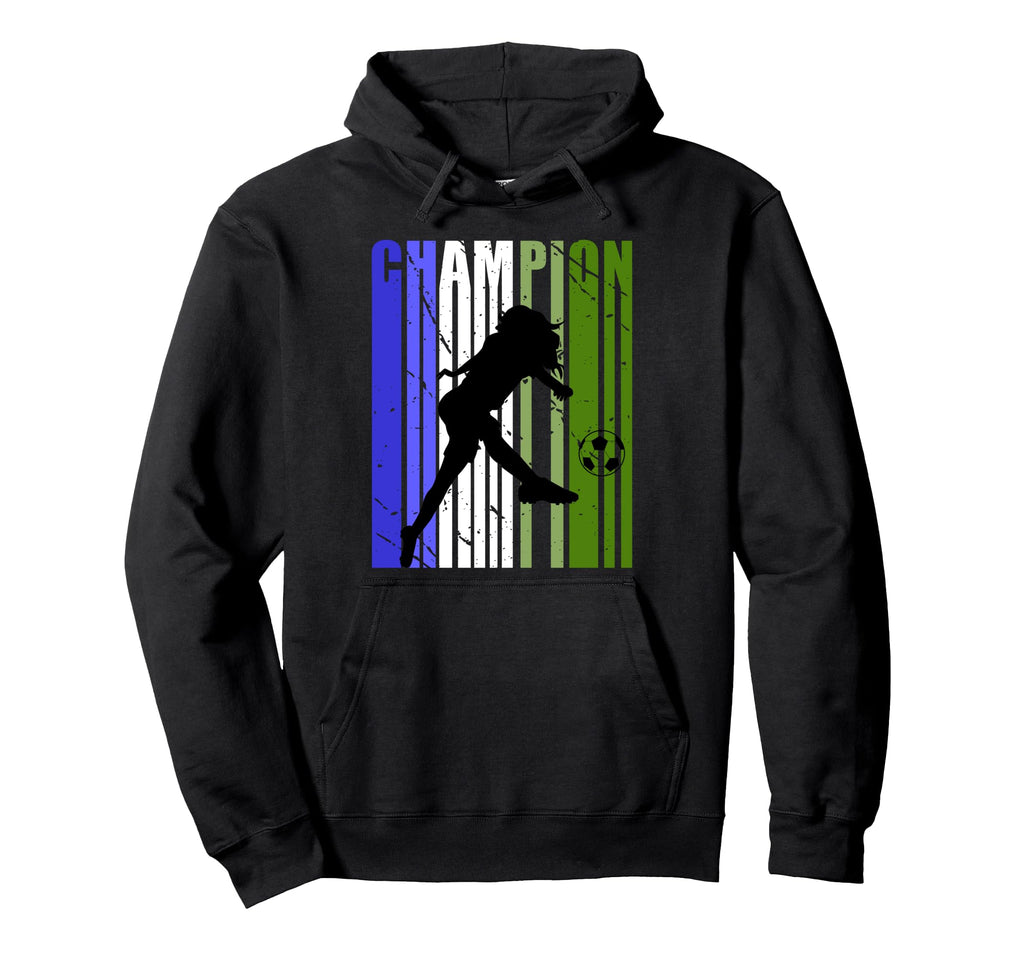 Motivational Soccer Football Player Hoodie - Fun Novelty Design Unisex - T-Shirt, Sweatshirt, Hoodie