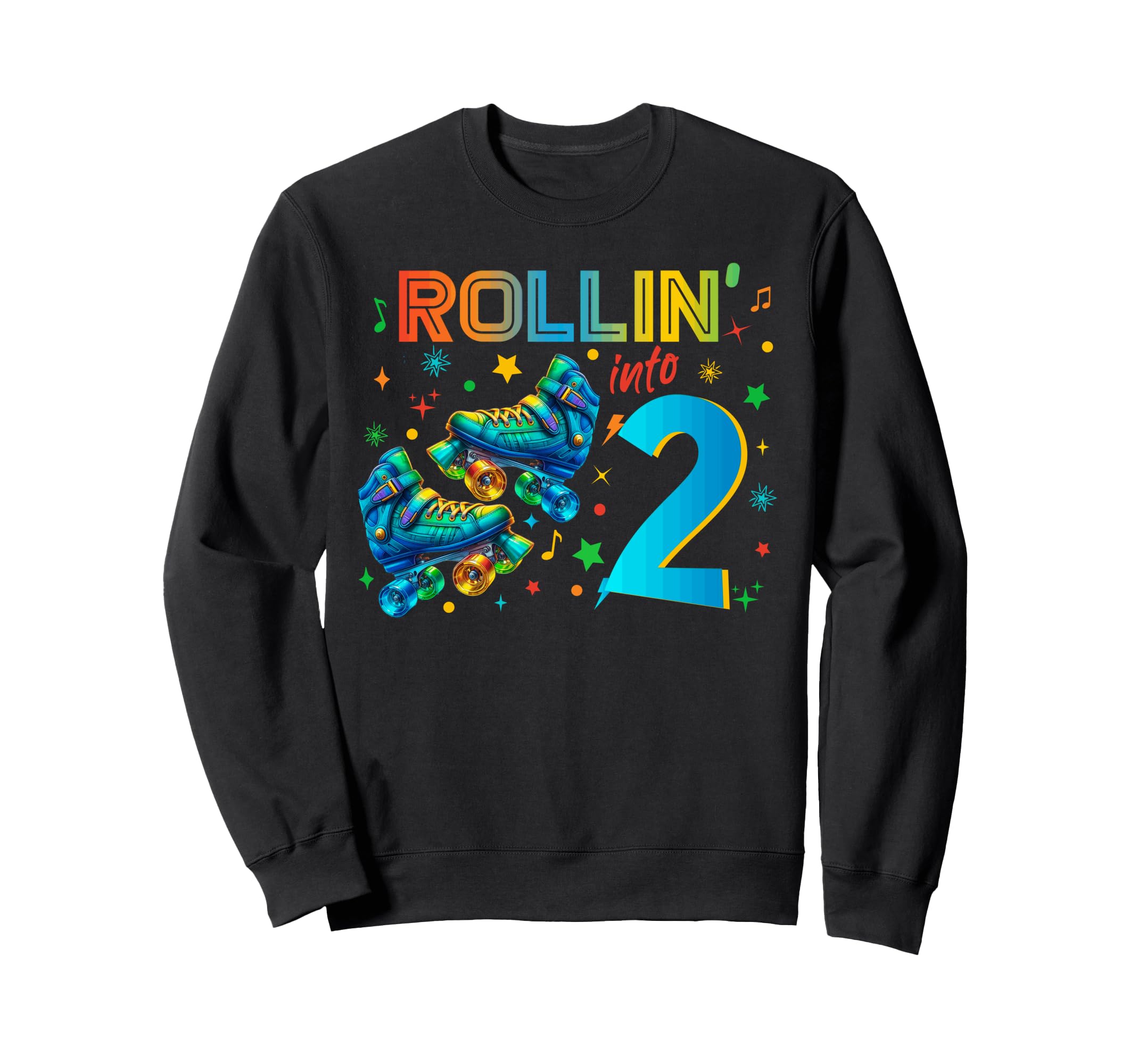 Roller Skates Birthday Skating T-Shirt - Unique Graphic Men Women - T-Shirt, Sweatshirt, Hoodie