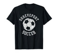 Shreveport Soccer Distressed 90S T-Shirt - Aesthetic Graphic Unisex - T-Shirt, Sweatshirt, Hoodie