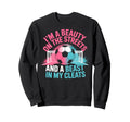 Beauty Streets Beast My Cleats Soccer Sweatshirt - Graphic Print Unisex - T-Shirt, Sweatshirt, Hoodie