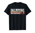 Isle Royale National Park 70S 80S 90S T-Shirt - Custom Art Print Men Women - T-Shirt, Sweatshirt, Hoodie