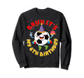6 Year Old Birthday Soccer Theme Bruh Sweatshirt - Unique Graphic Unisex - T-Shirt, Sweatshirt, Hoodie