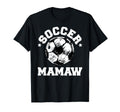 Soccer Mamaw Soccer Ball Distressed T-Shirt - Novelty Apparel Men Women - T-Shirt, Sweatshirt, Hoodie