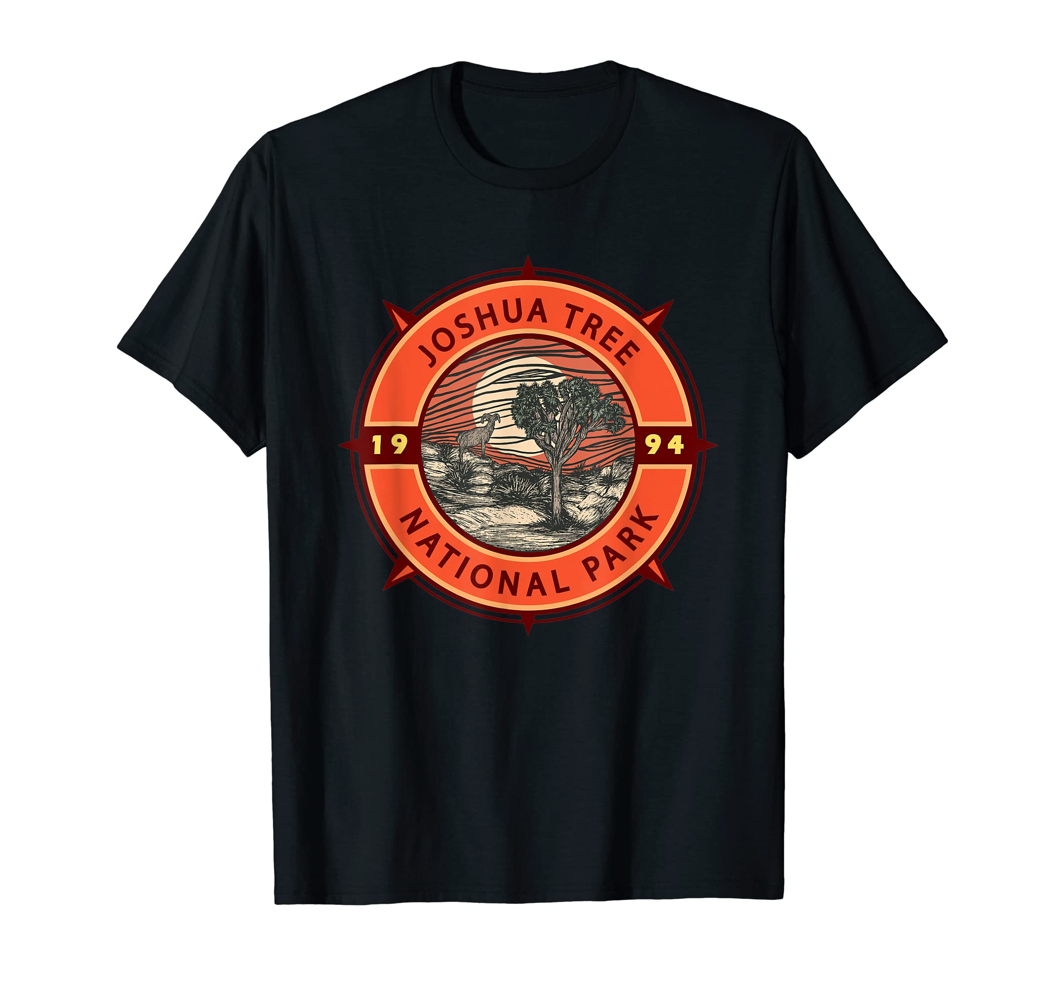 Joshua Tree National Park Bighorn T-Shirt - Minimalist Print for Adults - T-Shirt, Sweatshirt, Hoodie