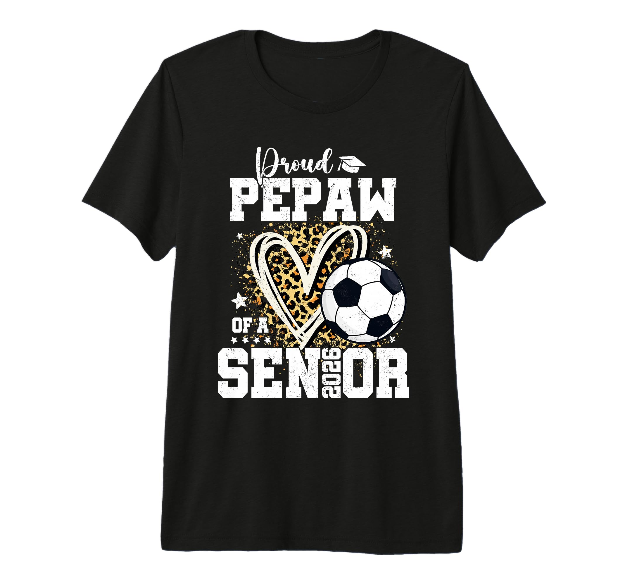 Proud Pepaw 2026 Senior Soccer T-Shirt - Casual Everyday Wear Men Women - T-Shirt, Sweatshirt, Hoodie