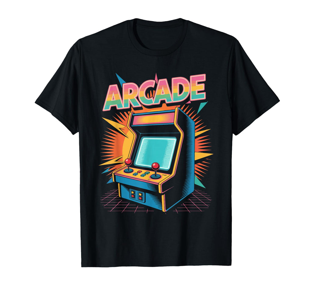 Arcade Vibes Gaming Machine Fun T-Shirt - Casual Everyday Wear Unisex - T-Shirt, Sweatshirt, Hoodie