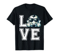 Love Cartoon Football Sunglasses T-Shirt - Trendy Graphic for Adults - T-Shirt, Sweatshirt, Hoodie