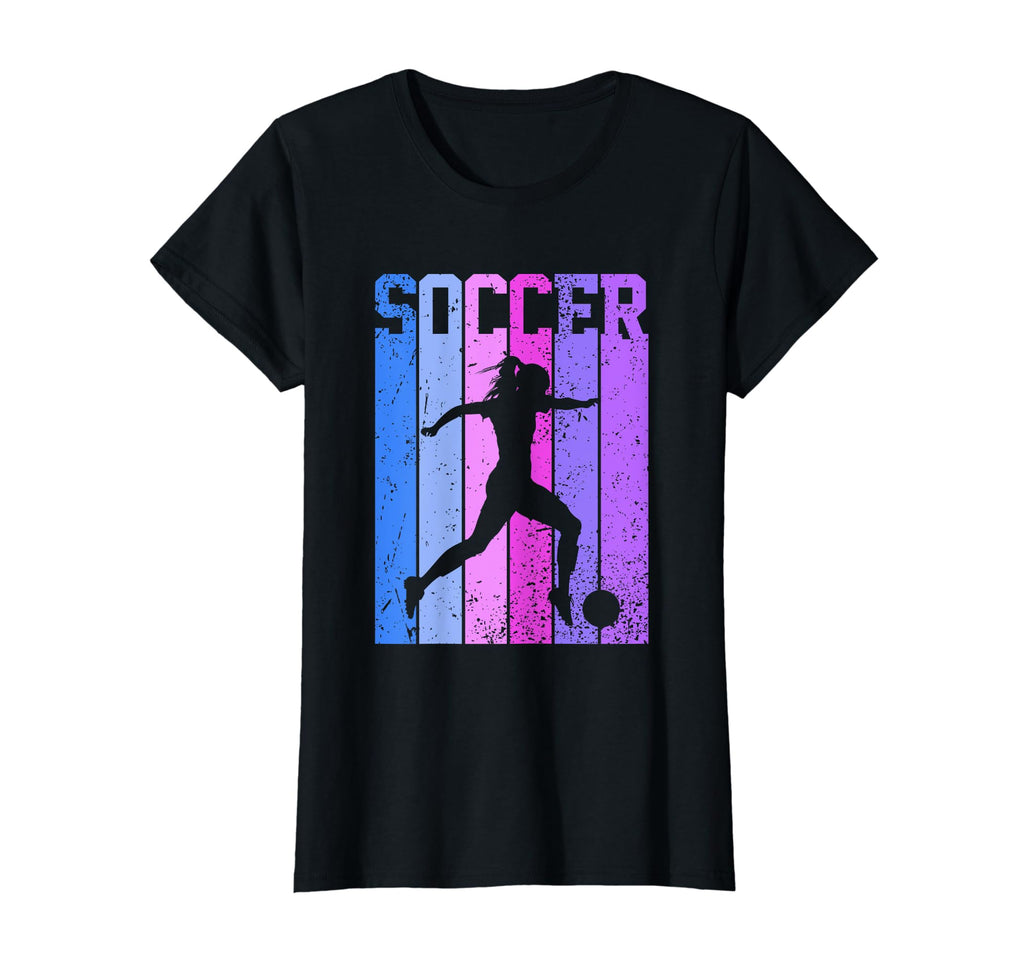 Womens Soccer Player T-Shirt - Fun Novelty Design for Adults - T-Shirt, Sweatshirt, Hoodie