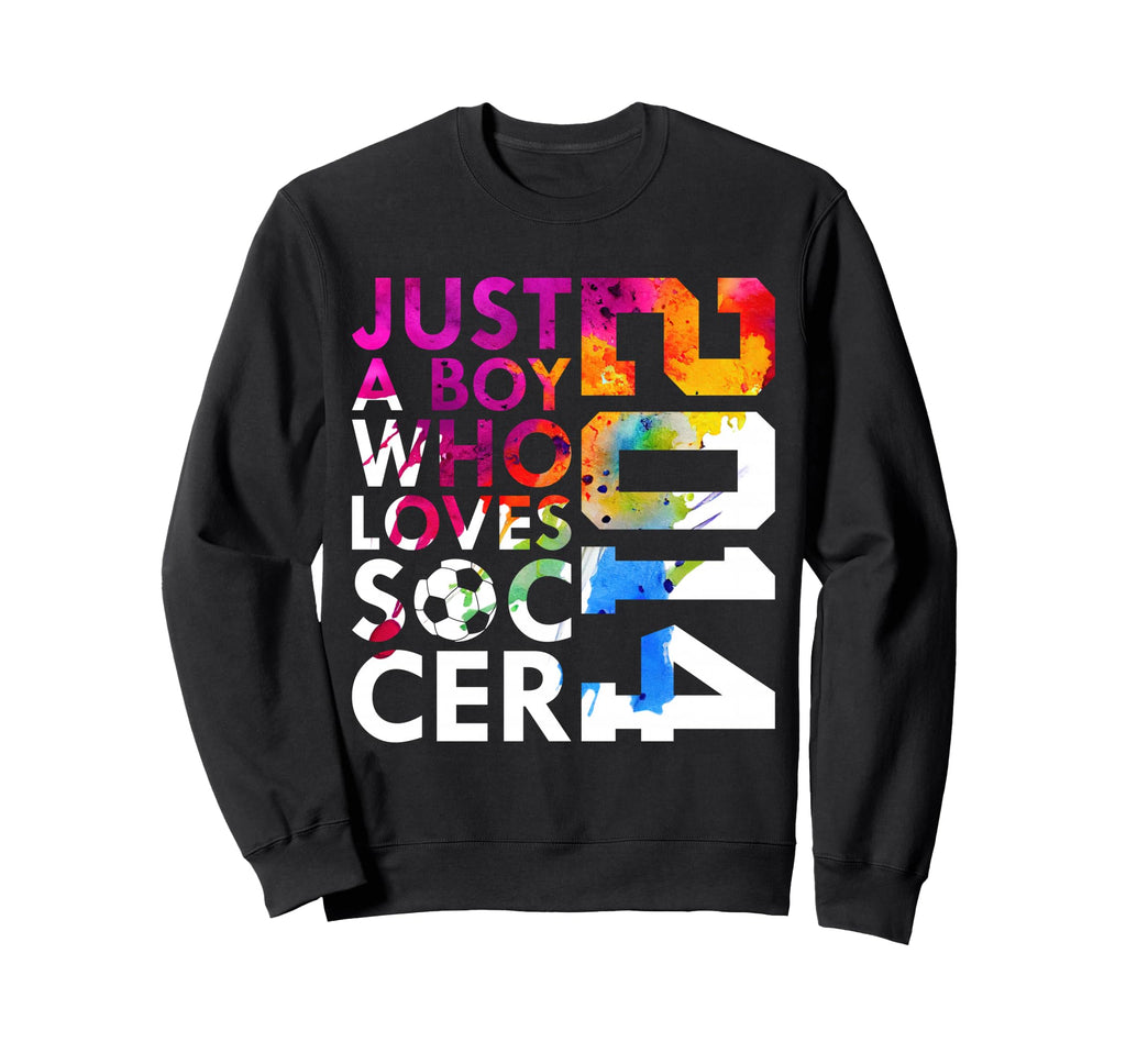 2014 Just Who Loves Soccer 12Th Sweatshirt - Fun Novelty Design for Adults - T-Shirt, Sweatshirt, Hoodie