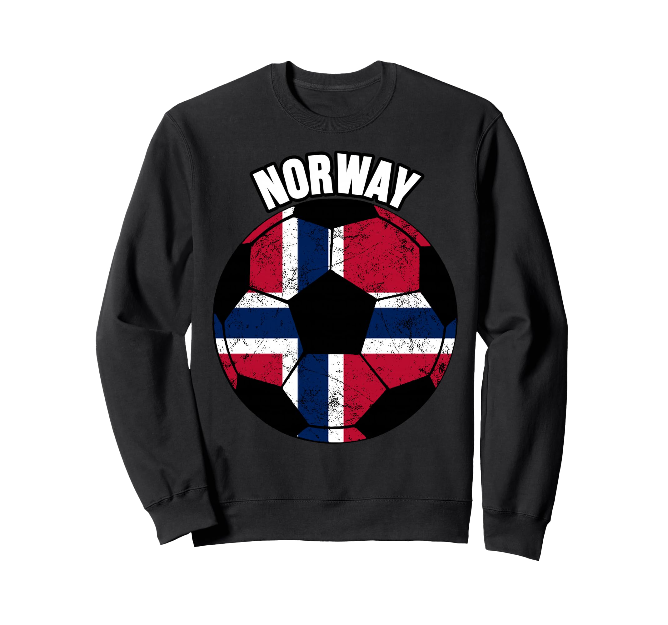 Norway Soccer Game Player Sweatshirt - Fun Novelty Design for Adults - T-Shirt, Sweatshirt, Hoodie