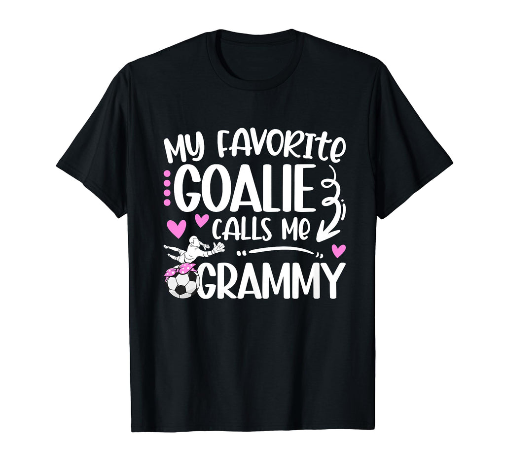 My Favorite Soccer Goalie Grammy T-Shirt - Minimalist Print for Adults - T-Shirt, Sweatshirt, Hoodie