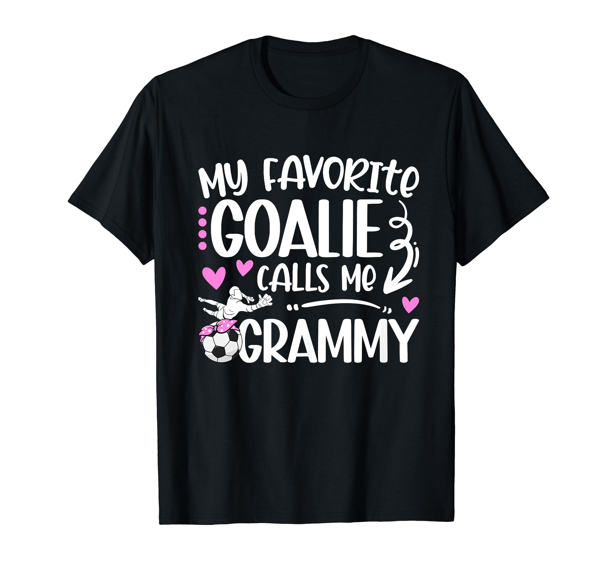 My Favorite Soccer Goalie Grammy T-Shirt - Minimalist Print for Adults - T-Shirt, Sweatshirt, Hoodie